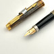  ☆典藏老筆☆派克 PARKER 75 純銀鍍金 14K 鋼筆 F尖（ 全新品 #PAR039) 