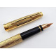  ☆ PARKER 派克 75 鍍金 孔雀紋 14K  鋼筆 （法國製 全新 #YY6820B)