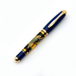德國 百利金 Pelikan  限量款 M1000 Blue Planet  藍色星球 18C金 鋼筆  德國 百利金 Pelikan  限量款 M1000 Blue Planet  藍色星球 18C金 鋼筆