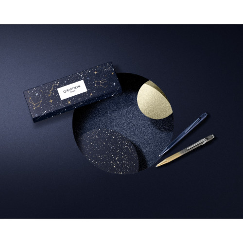 瑞士 卡達 CARAN D'ACHE 849 2024 限定版 宇宙星河 原子筆  (金色)