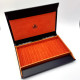 小品雅集特別訂製 橘紅酷炫色 奢華上掀 15支入筆盒