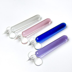 『送Diamine80ml 墨水』中國 末匠  MAJOHN 小胖 短型玻璃沾水筆(四色可選) 『送Diamine80ml 墨水』中國 末匠  MAJOHN 小胖 短型玻璃沾水筆(四色可選)