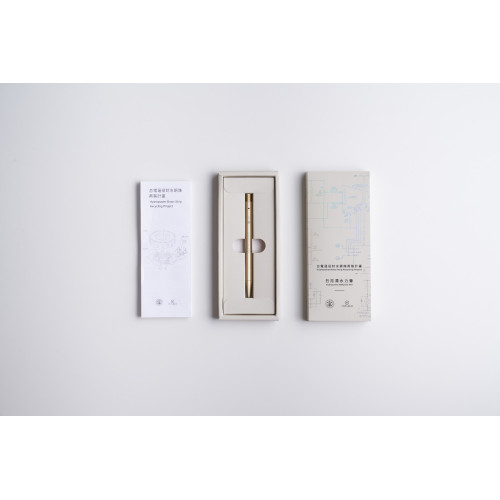 【台電 退役封水銅條再製計畫 】台電文創 x YSTUDIO 水力筆 Hydropower Ballpoint Pen(單筆)