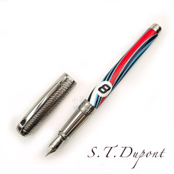 法國 S.T. Dupont 都彭 & Le Mans 24 聯名  14k 鋼筆/鋼珠筆兩用 (白桿) 法國 S.T. Dupont 都彭 & Le Mans 24 聯名  14k 鋼筆/鋼珠筆兩用 (白桿)