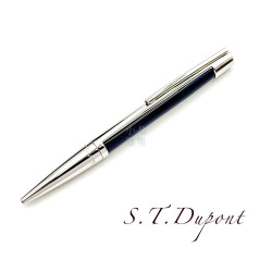 法國 S.T. Dupont 都彭 DEFI 挑戰系列 原子筆(湛藍銀夾)405701 法國 S.T. Dupont 都彭 DEFI 挑戰系列 原子筆(湛藍銀夾)405701