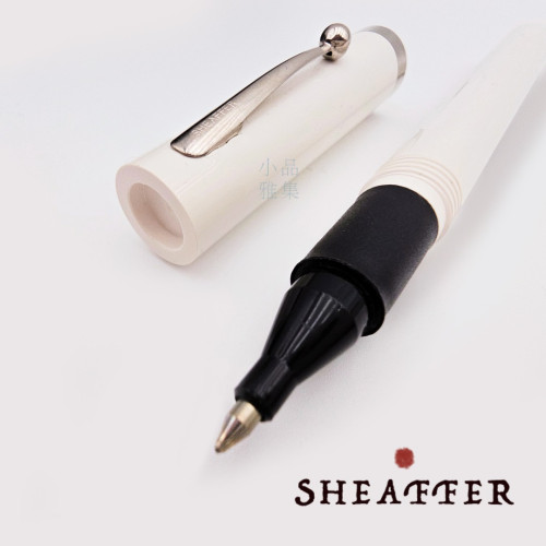 =庫存新品= 美國 Sheaffer 西華  書寫鋼珠筆（金色圖騰）