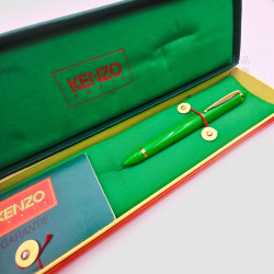= 庫存新品 = 法國 KENZO Paris 高田賢三 1990s 時尚 雙面書寫 鋼筆  = 庫存新品 = 法國 KENZO Paris 高田賢三 1990s 時尚 雙面書寫 鋼筆