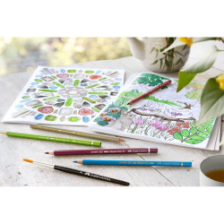德國 Faber-Castell 輝柏 60色 水性色鉛筆(鐵盒裝附水彩筆)(115965) 德國 Faber-Castell 輝柏 60色 水性色鉛筆(鐵盒裝附水彩筆)(115965)