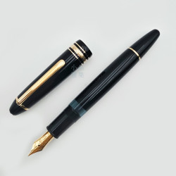 【中古品】MONTBLANC 萬寶龍 146 /18C 鋼筆 F尖  EX-9053 7-8成新