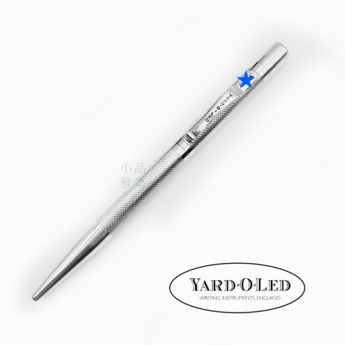 英國 YARD-O-LED Viceroy 總督 925純銀 原子筆(麥紋款)