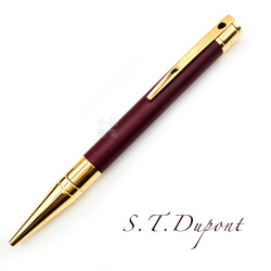 法國 S.T. Dupont 都彭 D-Initial 系列 原子筆(酒紅金夾) 法國 S.T. Dupont 都彭 D-Initial 系列 原子筆(酒紅金夾)