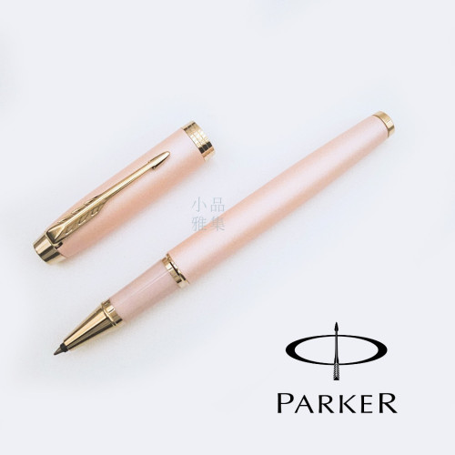 美國 Parker 派克 IM 花藝系列 繡球花 鋼珠筆禮盒組(粉紅)