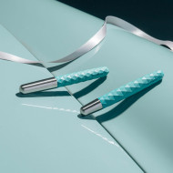 臺灣 22 DESIGN STUDIO 菱格系列 筆擱禮盒 鋼筆(湖水藍) 臺灣 22 DESIGN STUDIO 菱格系列 筆擱禮盒 鋼筆(湖水藍)