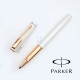 美國 Parker 派克 Vector XL系列 新威雅 月光白玫瑰金夾 鋼珠筆