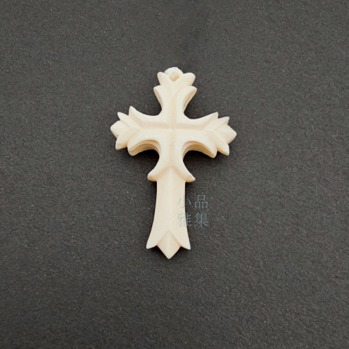 猛瑪飾界|合法猛瑪象牙 十字架 飾品(無附鑑定書)