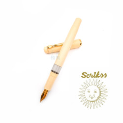 土耳其 Scrikss 419 活塞鋼筆(象牙白) 土耳其 Scrikss 419 活塞鋼筆(象牙白)