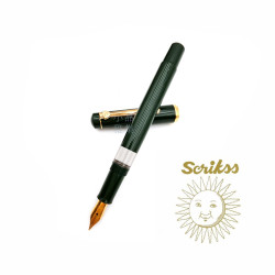 土耳其 Scrikss 419 活塞鋼筆(墨綠) 土耳其 Scrikss 419 活塞鋼筆(墨綠)