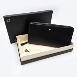 德國 MONTBLANC 萬寶龍 soft系列 拉鍊皮夾 12卡夾  (#131251) 德國 MONTBLANC 萬寶龍 soft系列 拉鍊皮夾 12卡夾  (#131251)