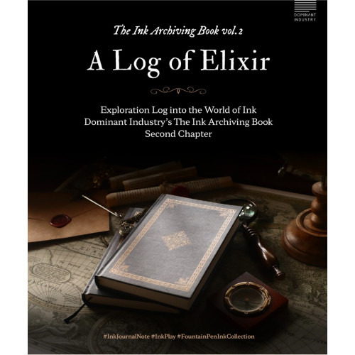 韓國 DOMINANT INDUSTRY 墨水填色檔案書 A Log of Elixir 靈藥日誌 