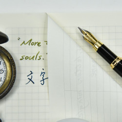 臺灣 Leatai 磊泰 介紙 鋼筆專用書寫紙 點陣十字紋內頁 / A5無時效 –  6孔活頁紙 補充包 臺灣 Leatai 磊泰 介紙 鋼筆專用書寫紙 點陣十字紋內頁 / A5無時效 –  6孔活頁紙 補充包
