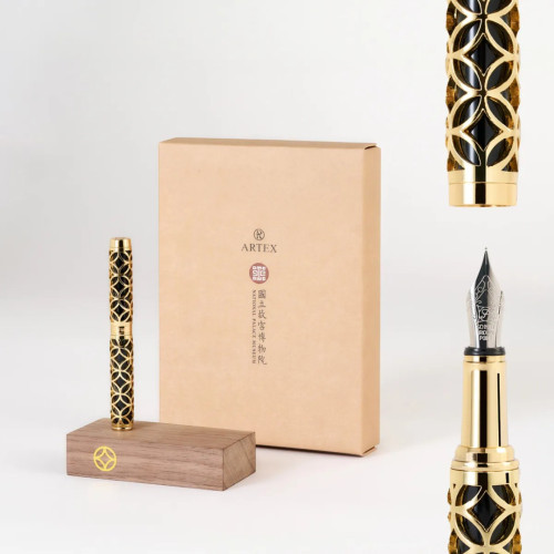 ARTEX 雅特仕 國立故宮聯名限定 招財進寶系列 鋼筆禮盒