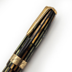 ☆典藏老筆☆ 派克 parker Duofold 1930s 賽璐璐 F尖 鋼筆 (7成新) ☆典藏老筆☆ 派克 parker Duofold 1930s 賽璐璐 F尖 鋼筆 (7成新)