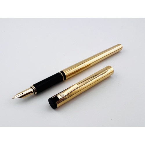 =中古美品= 西華 SHEAFFER slim 纖細金桿 鋼筆 ##1459D
