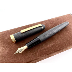 =庫存新品= PLATINUM 白金 早期3776 Briar Shell 蟲蝕14K尖 鋼筆#PTM041 =庫存新品= PLATINUM 白金 早期3776 Briar Shell 蟲蝕14K尖 鋼筆#PTM041