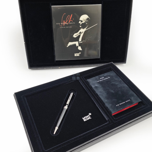 德國 Montblanc 萬寶龍 音樂家系列 2003年 蕭提爵士(Georg Solti) 原子筆