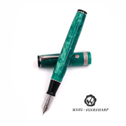 美國 Wahl-Eversharp SIGNATURE系列 18K金 鋼筆(Jade 翡翠綠 銀夾)  美國 Wahl-Eversharp SIGNATURE系列 18K金 鋼筆(Jade 翡翠綠 銀夾)