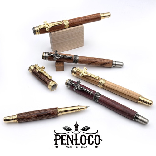 美國 PenLoco 聖靈 Spirit 木紋桿 手工 鋼珠筆 (五款可選)