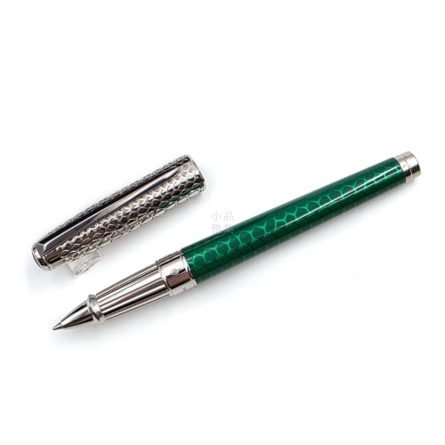 (預購商品) 法國 S.T. DUPONT 都彭  Line D Eternity 蛇鱗紋 鋼珠筆 （綠款）