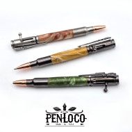 美國 PenLoco 信兵 Faith Warrior 花紋桿 手工 原子筆 (三款可選) 美國 PenLoco 信兵 Faith Warrior 花紋桿 手工 原子筆 (三款可選)