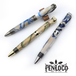 美國 PenLoco 撫慰 Comfort 花紋桿 手工 原子筆 (三款可選) 美國 PenLoco 撫慰 Comfort 花紋桿 手工 原子筆 (三款可選)