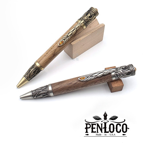 美國 PenLoco 新生 Renewed 木紋桿 手工 原子筆 （兩款可選）