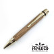 美國 PenLoco 靈轉之輪 Spirited Wheel 木紋桿 手工 原子筆