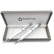 FranklinCovey富蘭克林筆 珍珠白  原子筆/0.9mm 旋轉鉛筆 (細)FC0021-5  FranklinCovey富蘭克林筆 珍珠白  原子筆/0.9mm 旋轉鉛筆 (細)FC0021-5