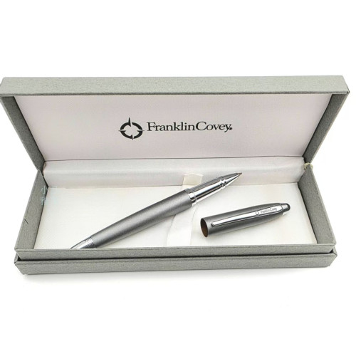  FranklinCovey富蘭克林筆 隕石灰 鋼珠筆 (粗軸） FC0015-5