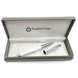 FranklinCovey富蘭克林筆 珍珠白 鋼珠筆 (粗軸) FC0015-4  FranklinCovey富蘭克林筆 珍珠白 鋼珠筆 (粗軸) FC0015-4