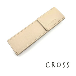 =福利品= CROSS 高仕 2支裝筆 真皮革|NAPPA皮革・磁吸開合式 筆盒 (奶油白)全新品 =福利品= CROSS 高仕 2支裝筆 真皮革|NAPPA皮革・磁吸開合式 筆盒 (奶油白)全新品