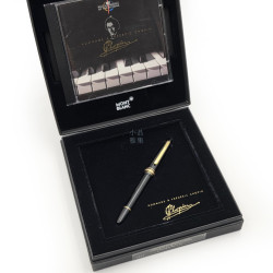 =中古美品= MONTBLANC 萬寶龍 145金夾 小班14K  鋼筆 蕭邦禮盒附CD #1517 =中古美品= MONTBLANC 萬寶龍 145金夾 小班14K  鋼筆 蕭邦禮盒附CD #1517