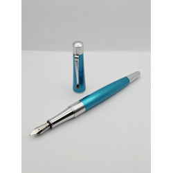 CROSS 螢光藍 鋼筆