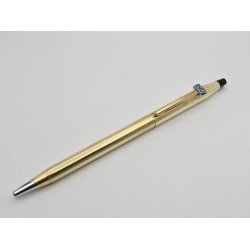 CROSS 包10K金 經典 原子筆 筆夾客製化銘版 ( SIS ) 全新品