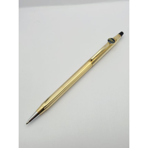 CROSS 包10K金 經典 原子筆 筆夾客製化銘版 (tm ) 全新品