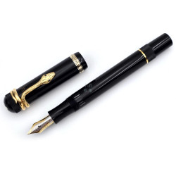  Montblanc 萬寶龍 AGATHA CHRISTIE 阿嘉莎·克莉絲汀 1993年 文學家 金蛇 18K 鋼筆(限量4810支）