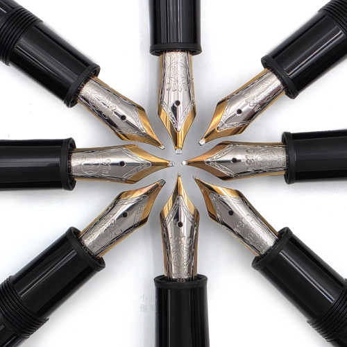 德國 Montblanc 【萬寶龍測試筆大全套】 146 中班 Test Pen 全系列筆尖收藏