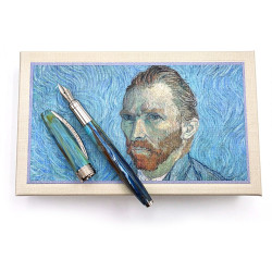義大利 VISCONTI Van Gogh 梵谷 墨水禮盒組 鋼筆 (Portrait Blue自畫像) 義大利 VISCONTI Van Gogh 梵谷 墨水禮盒組 鋼筆 (Portrait Blue自畫像)
