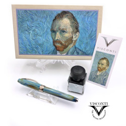 義大利 VISCONTI Van Gogh 梵谷 墨水禮盒組 鋼筆 (Portrait Blue自畫像) 義大利 VISCONTI Van Gogh 梵谷 墨水禮盒組 鋼筆 (Portrait Blue自畫像)