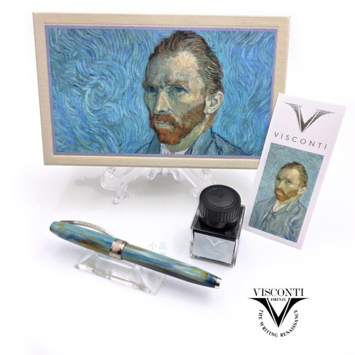 義大利 VISCONTI Van Gogh 梵谷 墨水禮盒組 鋼筆 (Portrait Blue自畫像)