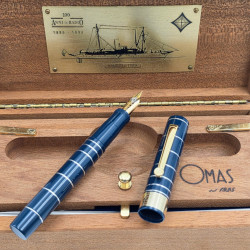 OMAS Guglielmo Marconi 無線電百週年紀念18K尖 鋼筆 樹脂特別版  OMAS Guglielmo Marconi 無線電百週年紀念18K尖 鋼筆 樹脂特別版